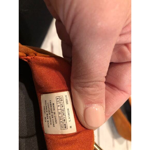 Rockport Cameral Orange Tan Loafers Total Motion Adiprene by Adidas 8.5 - Picture 5 of 10